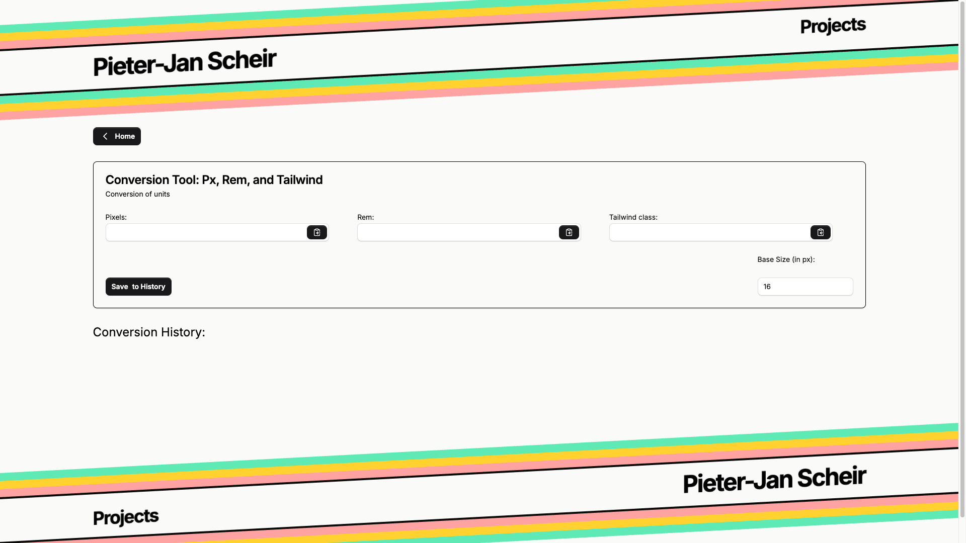 Tailwind CSS Converter project preview